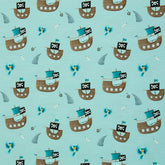 Baumwolljersey Ahoi! by mrs. Mint Design